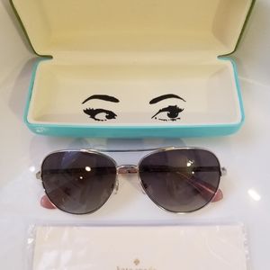 KATE SPADE Avaline Women Sunglasses NEW W/ CASE!